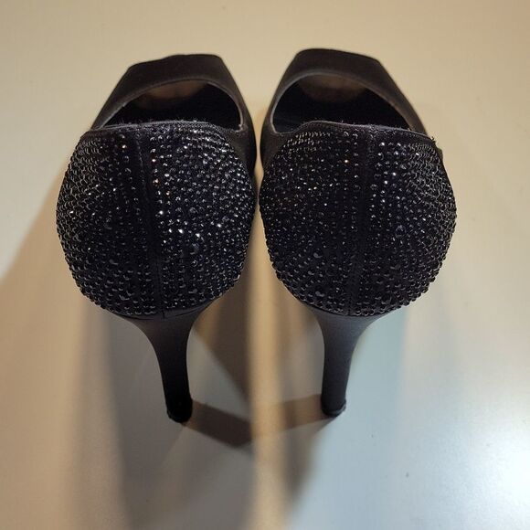 CAMILLE LA VIE PEEP TOE HIGH HEEL STILETTOS PUMP SHOES - Picture 9 of 15